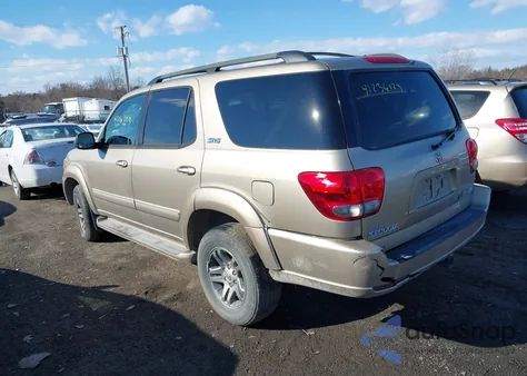 2005 Toyota Sequoia Sr5 V8 from USA, damaged, VIN 5TDBT44A95S253509